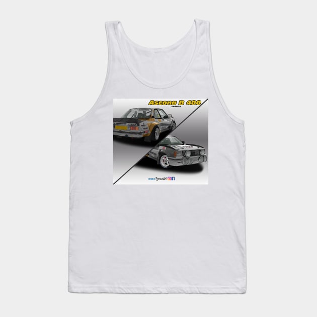 Opel Ascona B 400 Group B Tank Top by PjesusArt